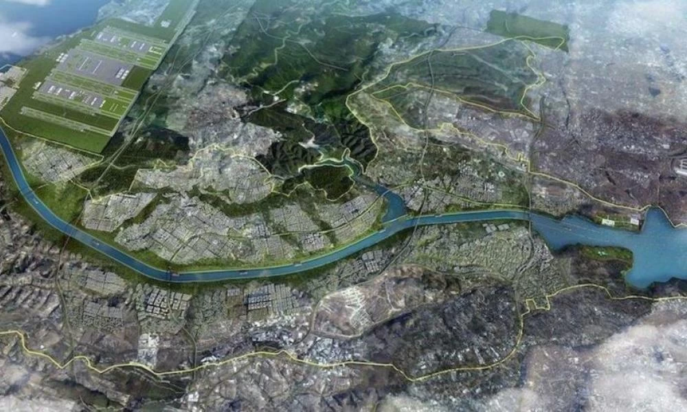 Στραπάτσο Ερντογάν στην Κωνσταντινούπολη με το Kanal Istanbul